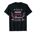 Proud Mimi Awesome Soccer Player T-Shirt - Custom Art Print for Adults