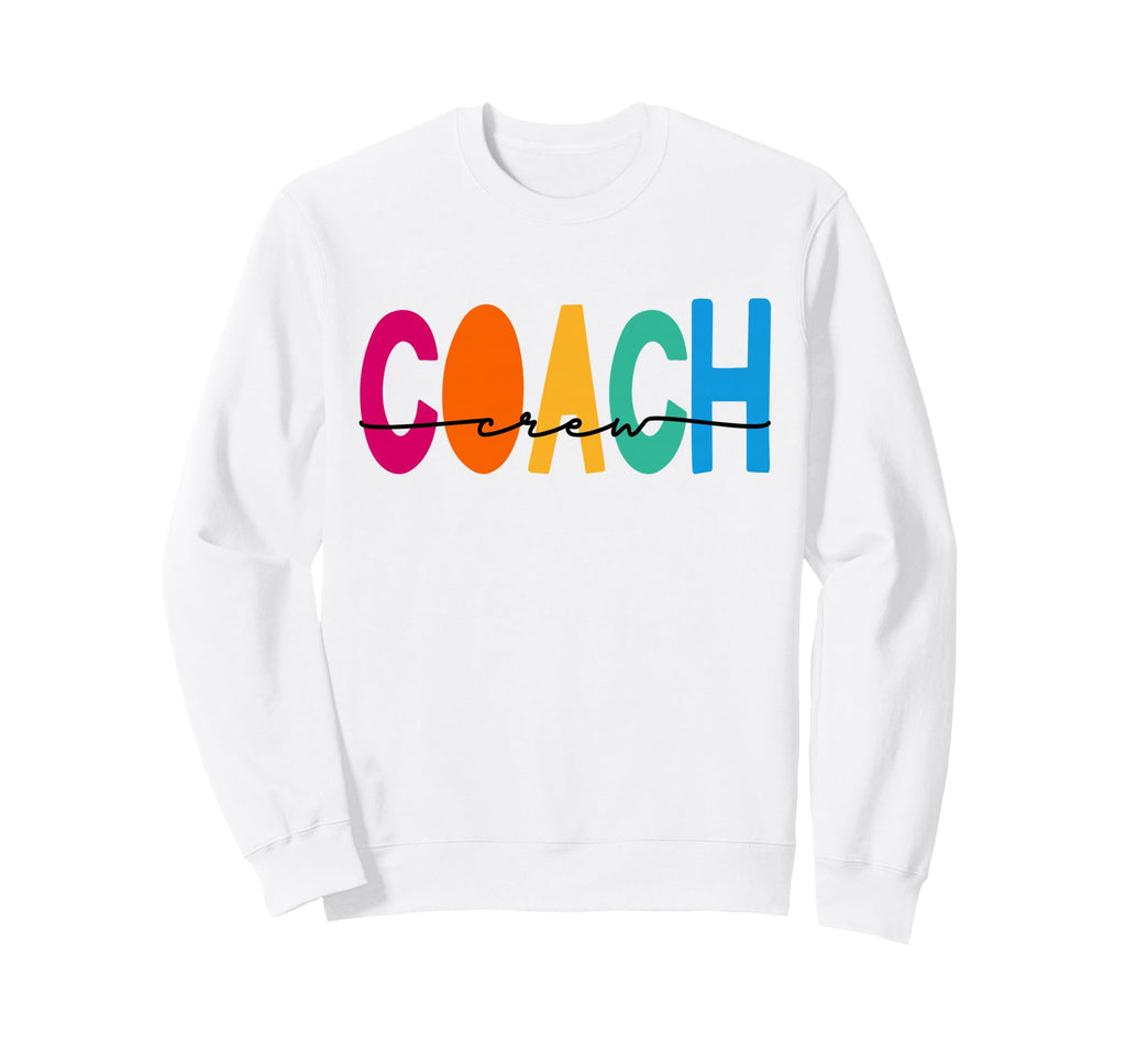 Coach Crew Instructional Coach Sweatshirt - Streetwear Style Men Women