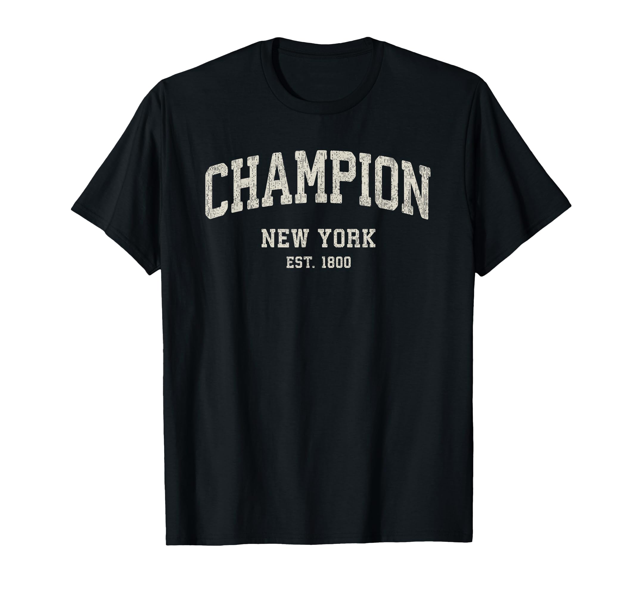 Champion New York Ny Athletic Sports T-Shirt - Graphic Print Men Women