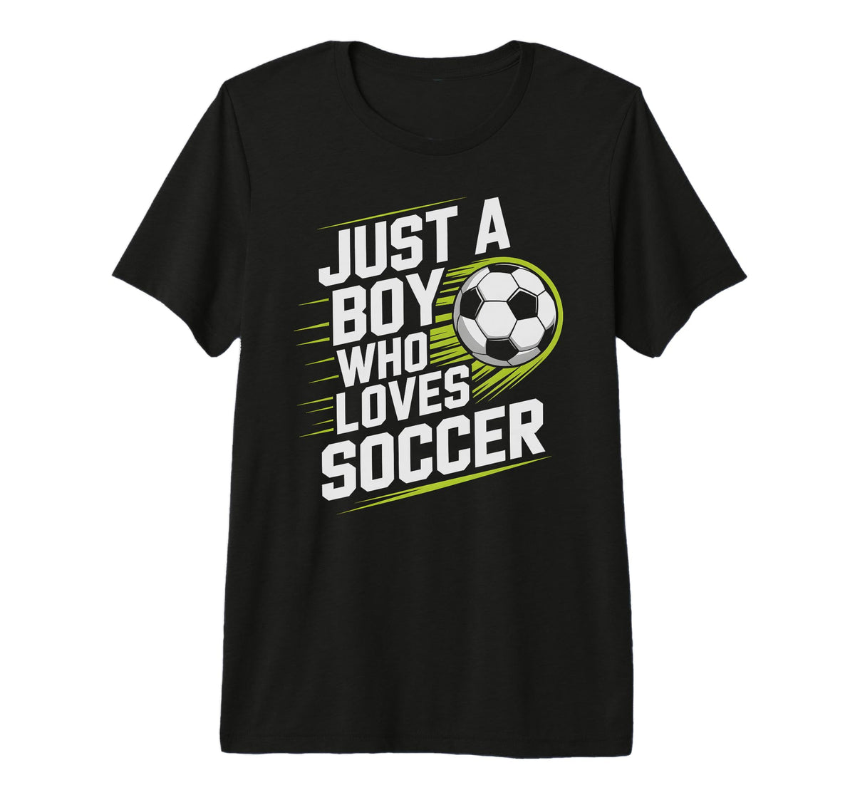 Just Who Loves Soccer Play Game T-Shirt - Fun Novelty Design for Adults
