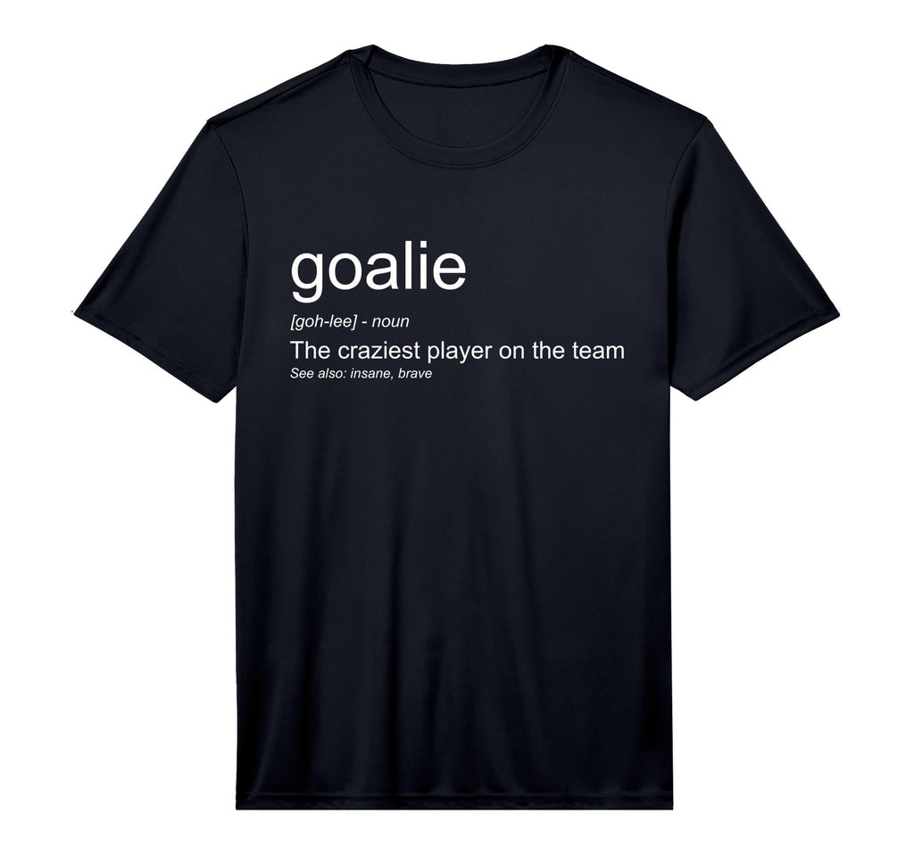 Mens Funny Goalkeeper Definition T-Shirt - Custom Art Print Men Women