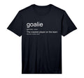Mens Funny Goalkeeper Definition T-Shirt - Custom Art Print Men Women