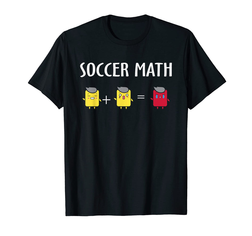 Soccer Math Funny Card Penalty Funny T-Shirt - Custom Art Print Men Women