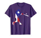 Puerto Rico Baseball Famous Island Game T-Shirt - Aesthetic Graphic Unisex