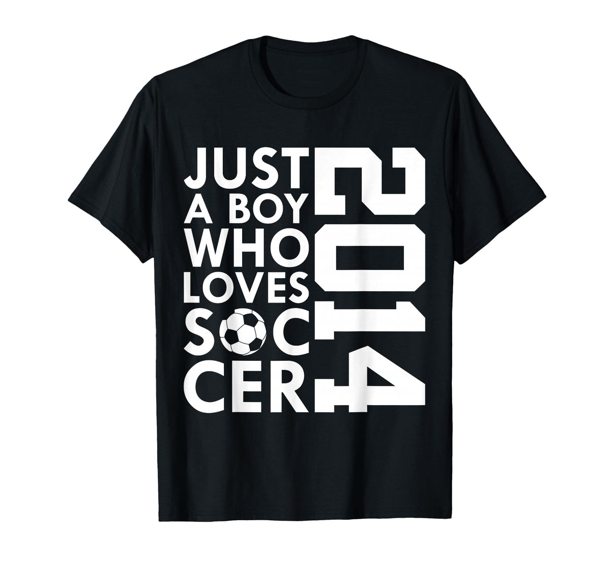 2014 Just Who Loves Soccer 12Th T-Shirt - Fun Novelty Design Men Women