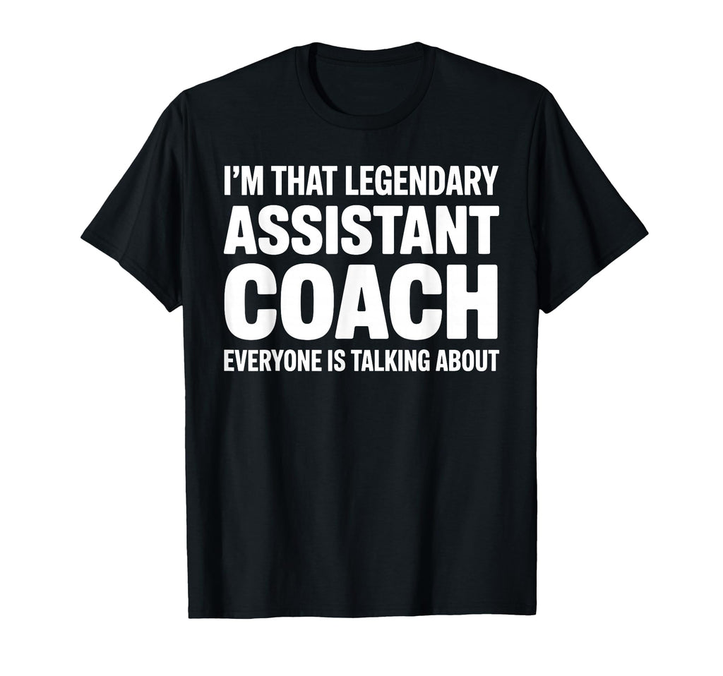 Funny Assistant Coach Art Assistant T-Shirt - Aesthetic Graphic Men Women