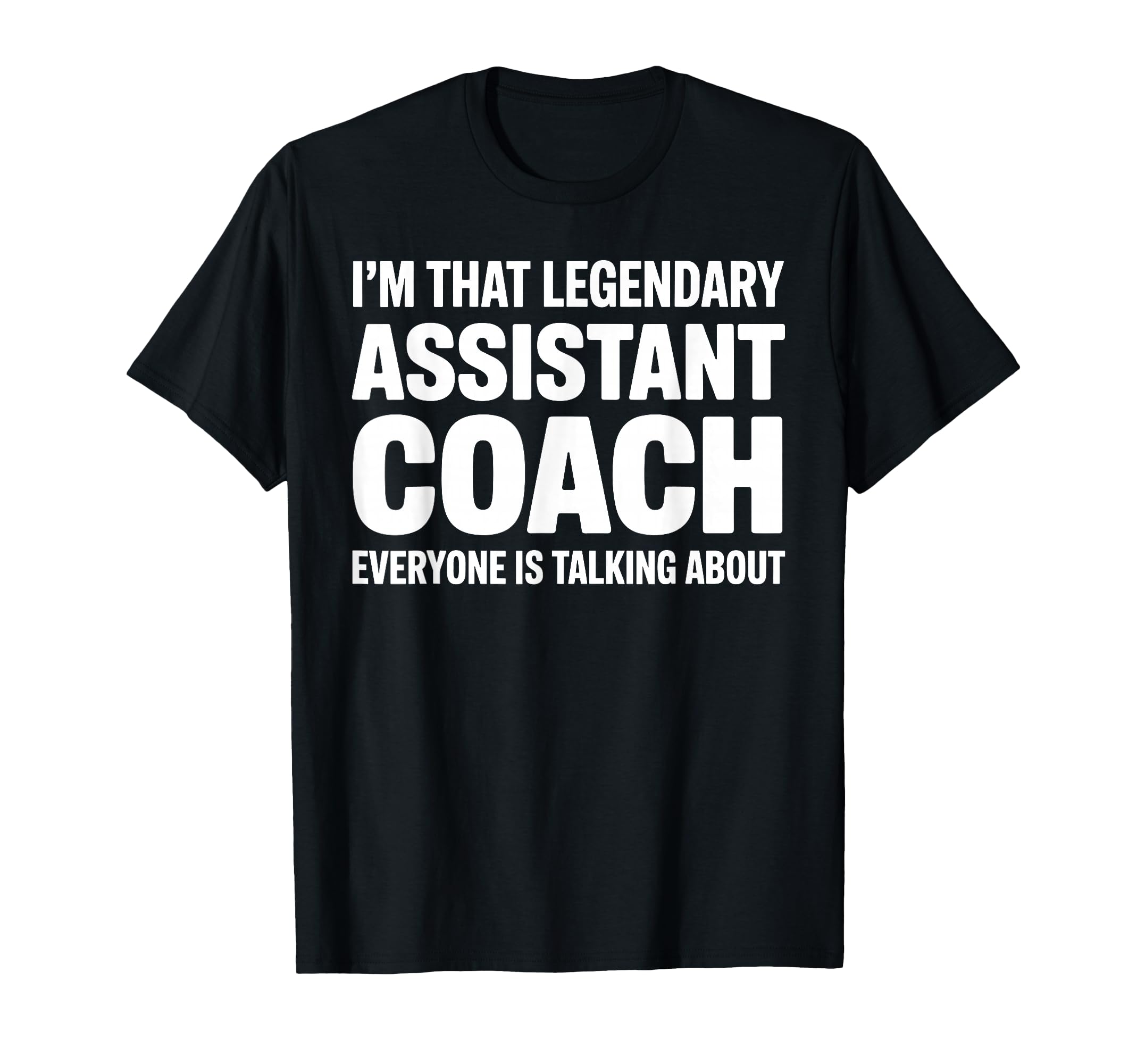 Funny Assistant Coach Art Assistant T-Shirt - Aesthetic Graphic Men Women