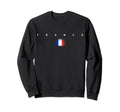 France Flag Pride Soccer French Football Sweatshirt - Unique Graphic Unisex