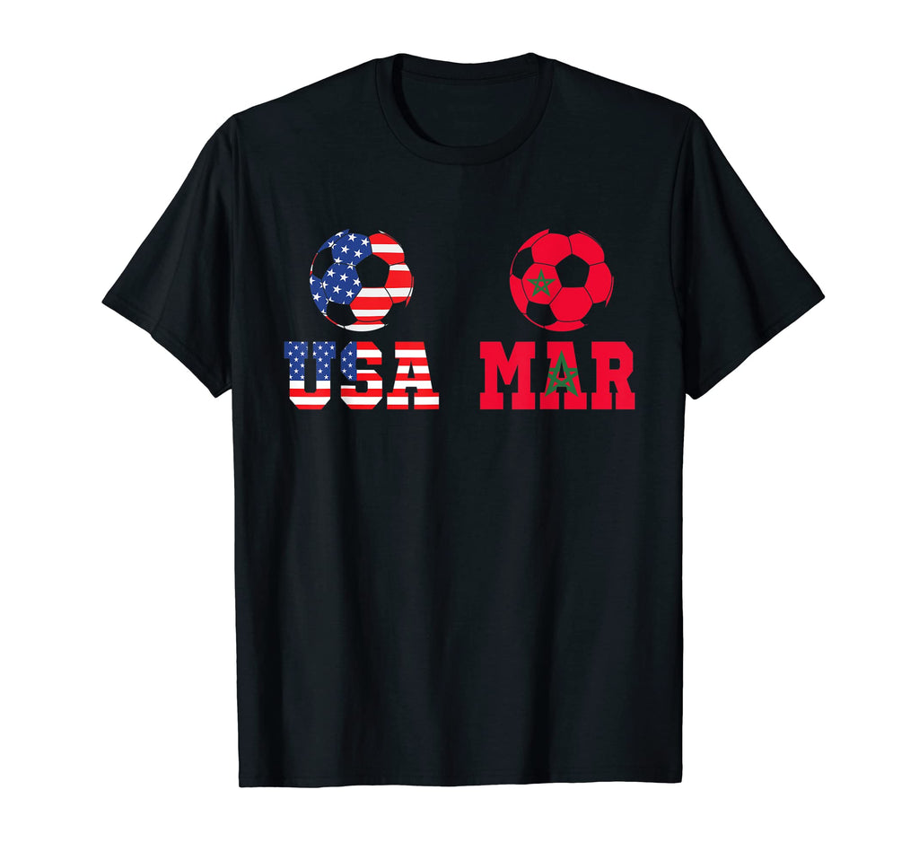 Moorish American Morocco Flag Moroccan T-Shirt - Trendy Graphic Unisex