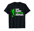 Eat Sleep Soccer Repeat Goalie T-Shirt - Streetwear Style Unisex