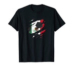 Camisa Mexico Soccer Ball Grunge Bandera T-Shirt - Trendy Graphic Unisex
