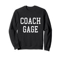 Coach Gage Custom Football Soccer Sweatshirt - Aesthetic Graphic Men Women