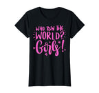 Who Run World Power T-Shirt - Streetwear Style for Adults