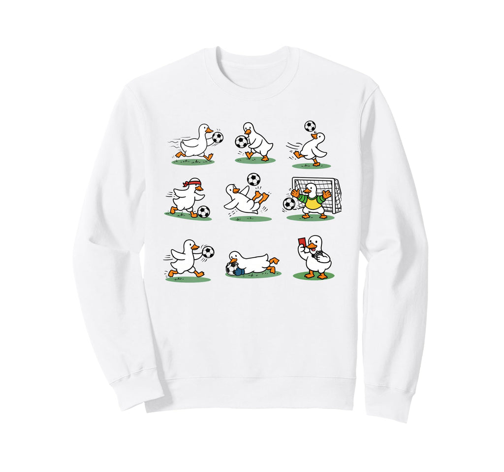 Soccer Player Game Day Vibes Silly Sweatshirt - Custom Art Print Men Women