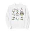 Soccer Player Game Day Vibes Silly Sweatshirt - Aesthetic Graphic Unisex