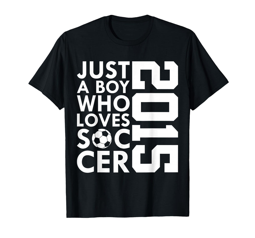 2015 Just Who Loves Soccer 11Th T-Shirt - Fun Novelty Design Unisex
