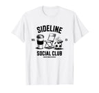 Sideline Social Club Soccer Mom Game T-Shirt - Novelty Apparel for Adults