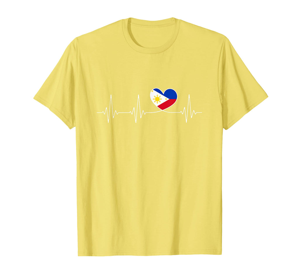 Philippines Love Filipino Flag Heart T-Shirt - Streetwear Style Men Women