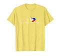 Philippines Love Filipino Flag Heart T-Shirt - Streetwear Style Men Women