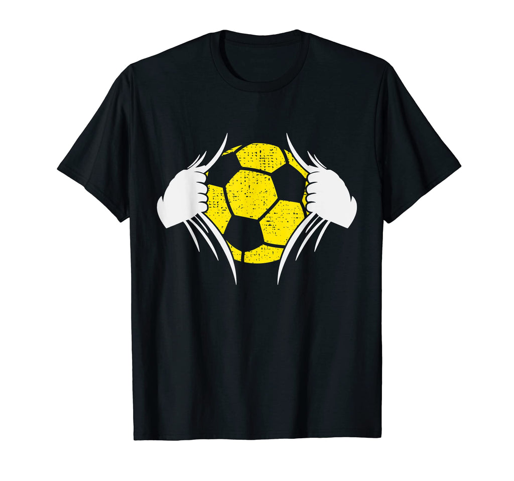 North South American European Soccer T-Shirt - Graphic Print for Adults
