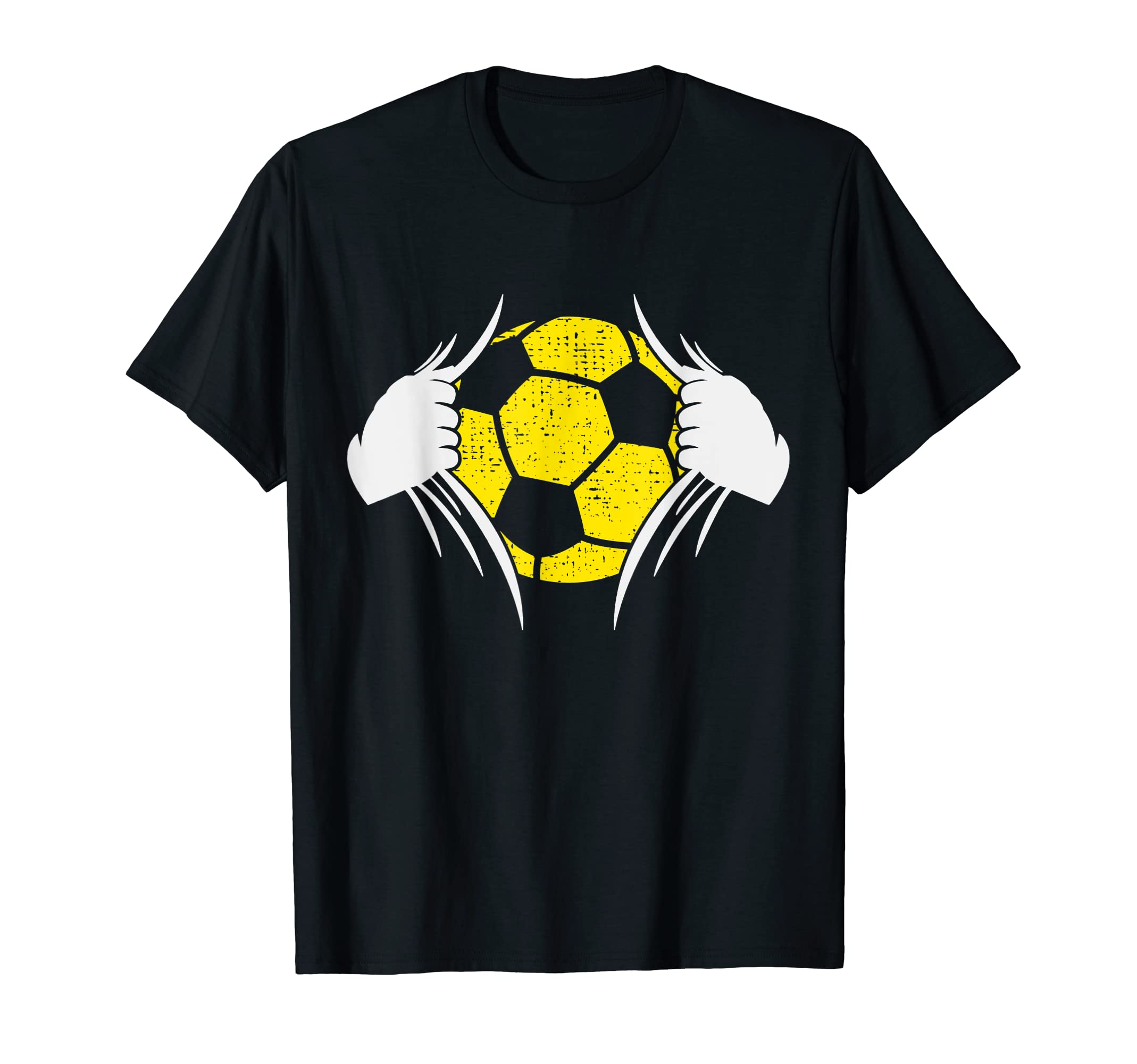 North South American European Soccer T-Shirt - Graphic Print for Adults