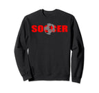 Soccer Ball Accessories Sweatshirt - Custom Art Print for Adults