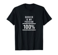 Soccer Enthusiasts 100 Sport Love T-Shirt - Trendy Graphic Unisex