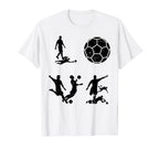 Soccer Love Soccer Player T-Shirt - Novelty Apparel for Adults