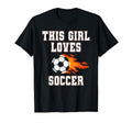 This Loves Soccer Game Day Female T-Shirt - Fun Novelty Design for Adults