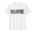 Soccer Nannie Funny Soccer Birthday Family T-Shirt - Trendy Graphic Unisex