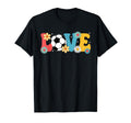 Funny Soccer Art Soccer Player Soccer T-Shirt - Graphic Print for Adults