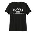 Mens Soccer Coaching Training T-Shirt - Fun Novelty Design Men Women