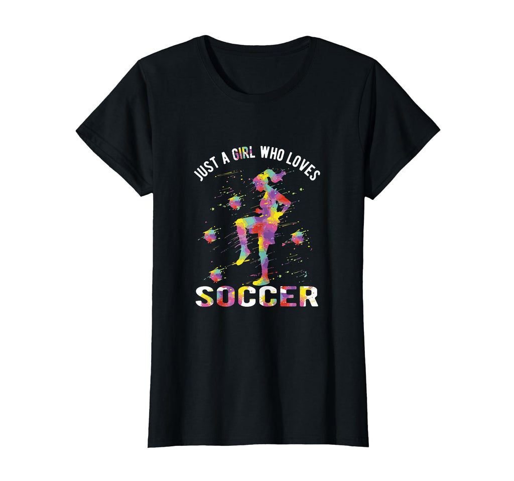 Just Who Loves Soccer T-Shirt - Aesthetic Graphic for Adults