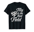 Proud Soccer Parents My Heart Is That T-Shirt - Minimalist Print Unisex