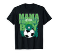 Mama Birthday Soccer Group Family T-Shirt - Streetwear Style Men Women