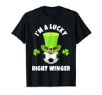 Right Wing Midfielders Im Lucky Right T-Shirt - Unique Graphic Unisex