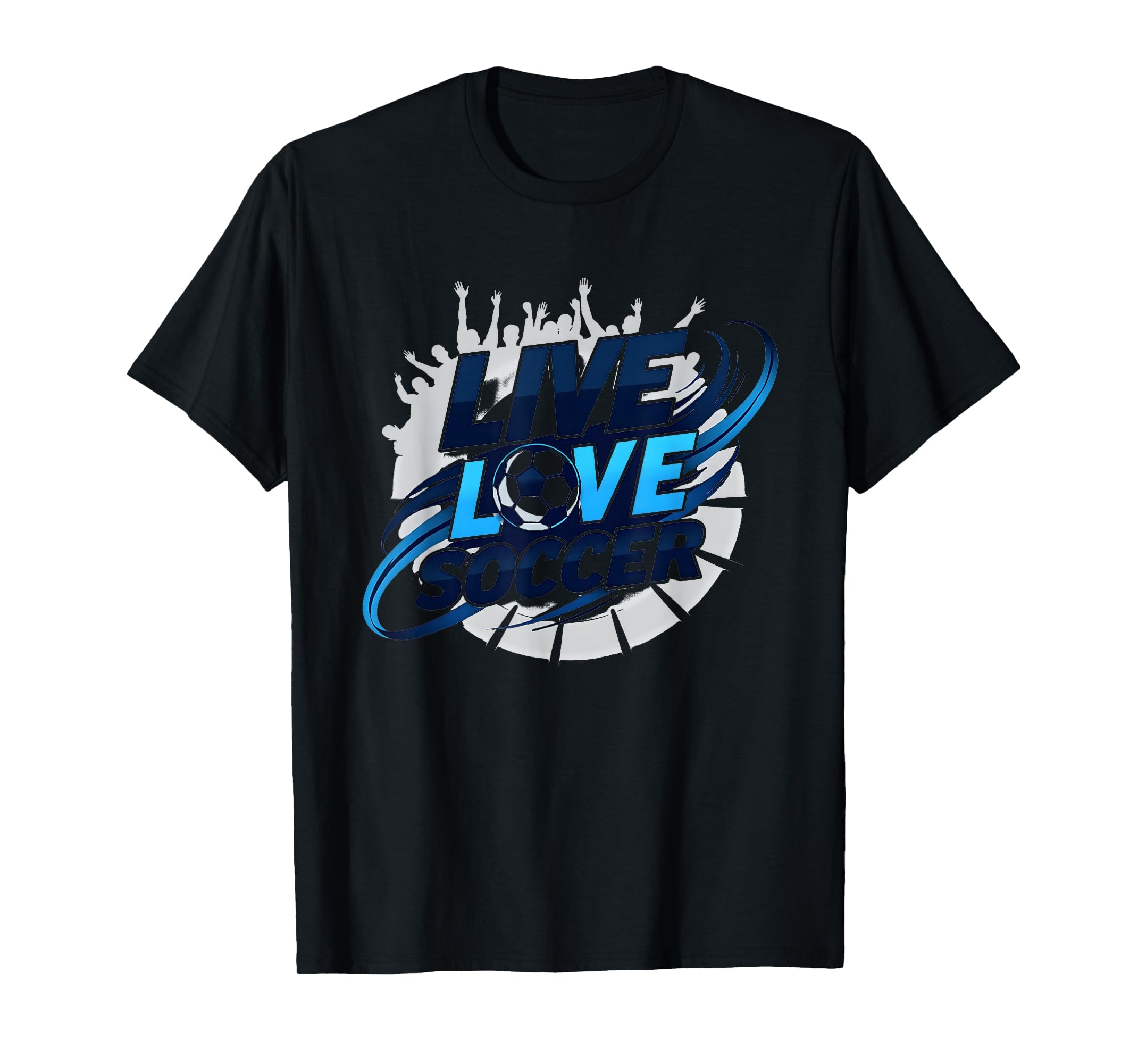 Soccer Mom Live Love Soccer Passion Sweatshirt - Custom Art Print Unisex