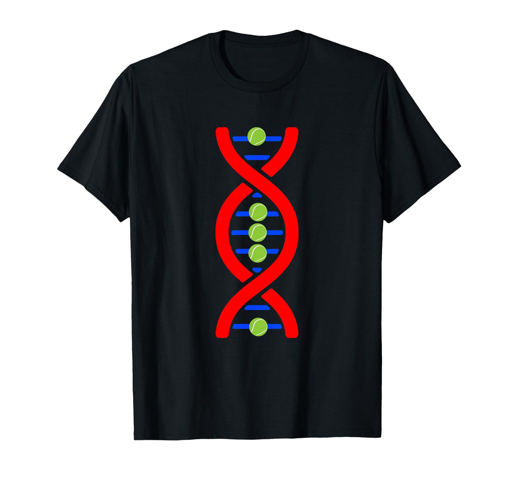 Tennis Dna Soccer Sport Lover T-Shirt - Casual Everyday Wear Unisex