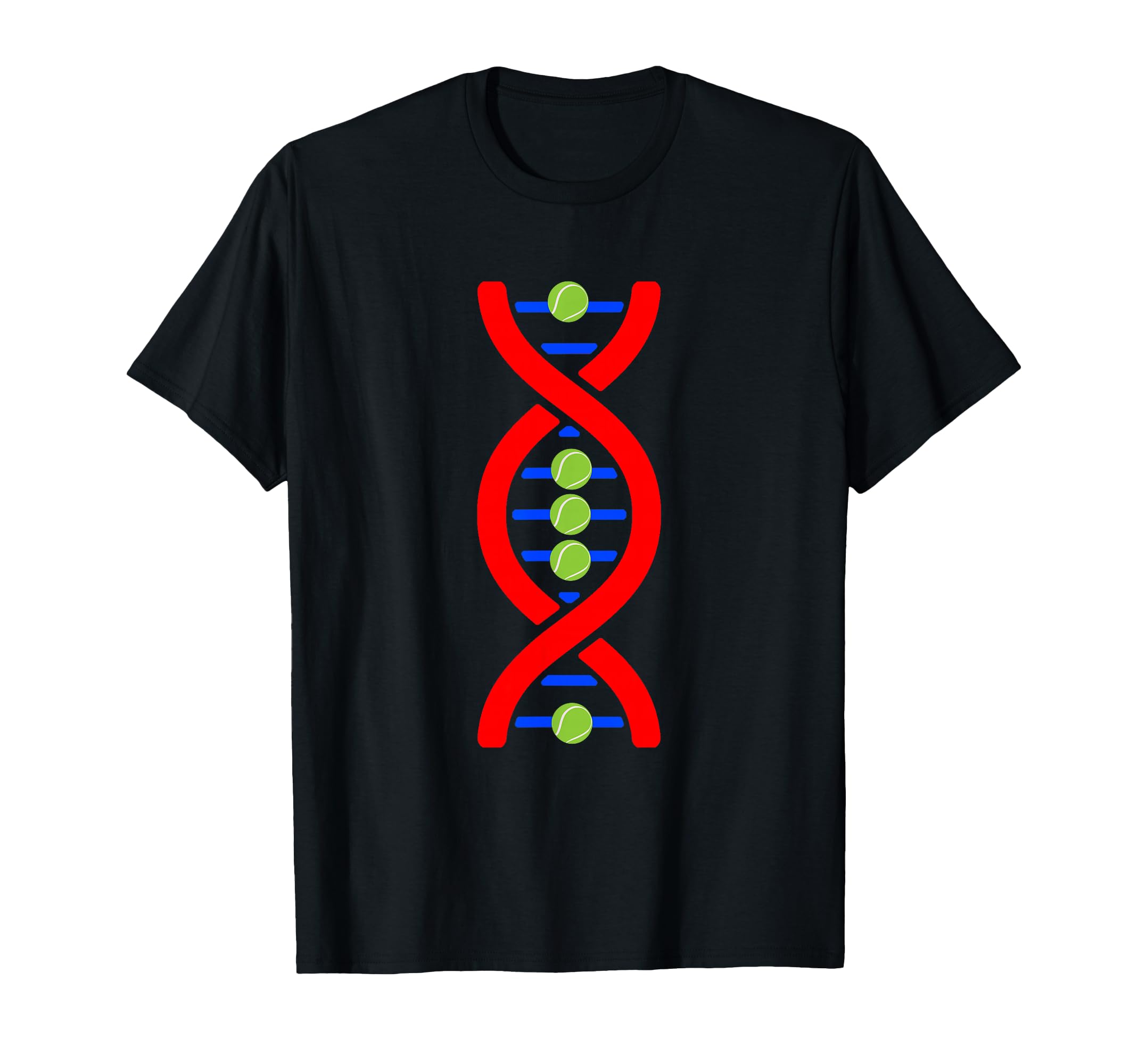 Tennis Dna Soccer Sport Lover T-Shirt - Casual Everyday Wear Unisex