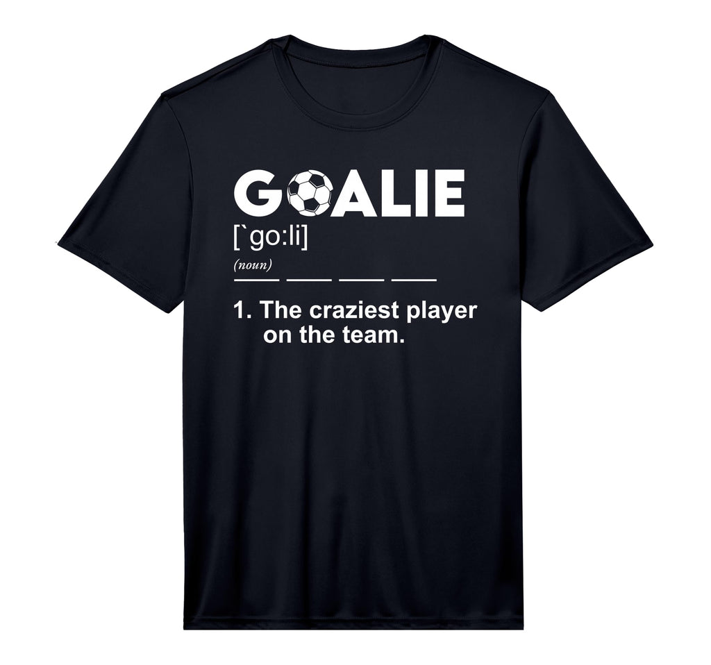 Goalie Definition Soccer Goalkeeper T-Shirt - Novelty Apparel Men Women