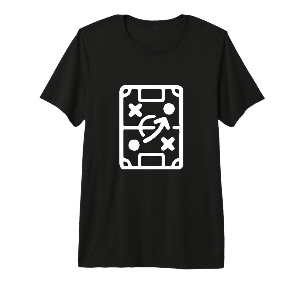 Soccer Coach Play Maker Field Team T-Shirt - Custom Art Print for Adults