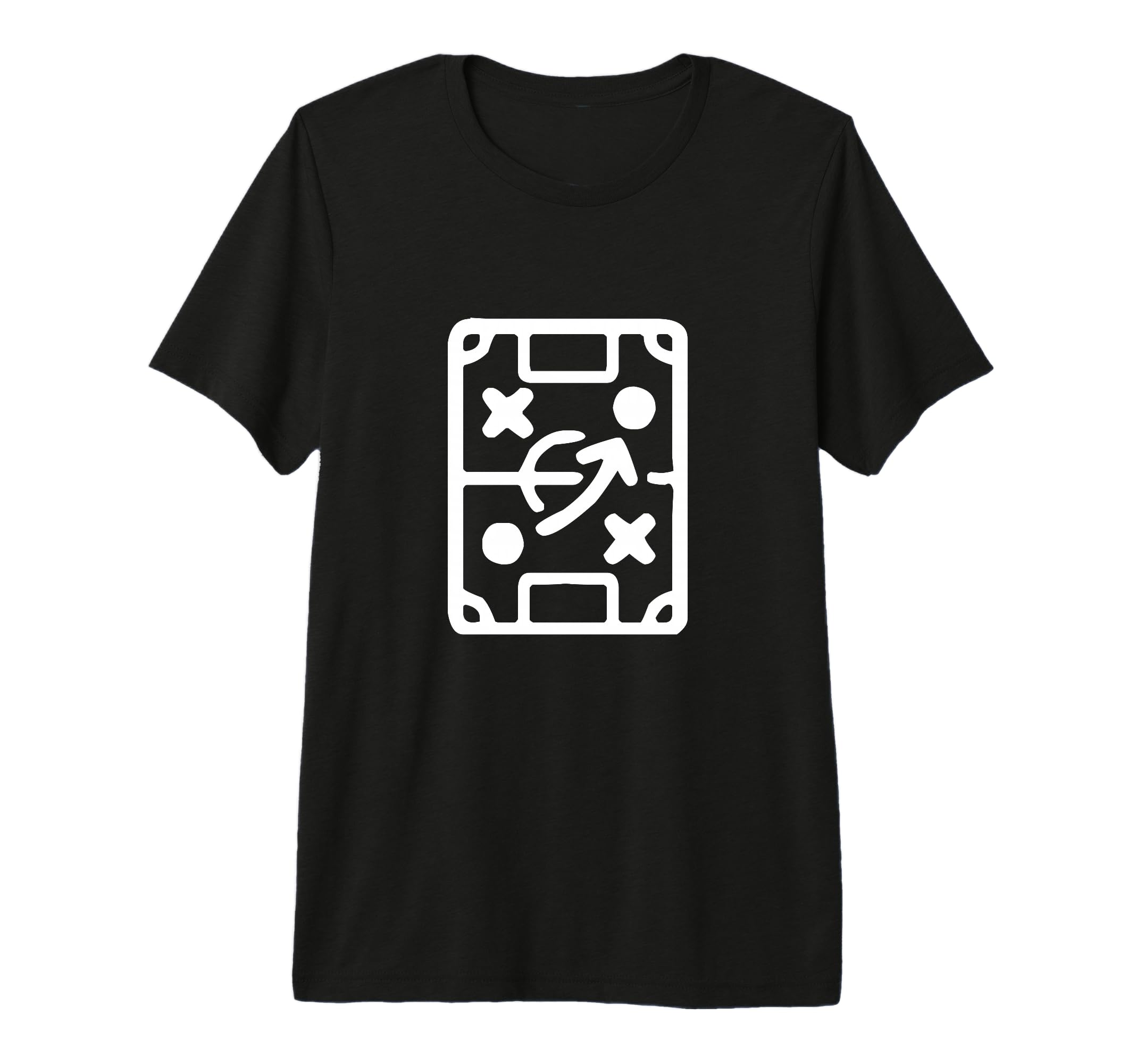 Soccer Coach Play Maker Field Team T-Shirt - Custom Art Print for Adults