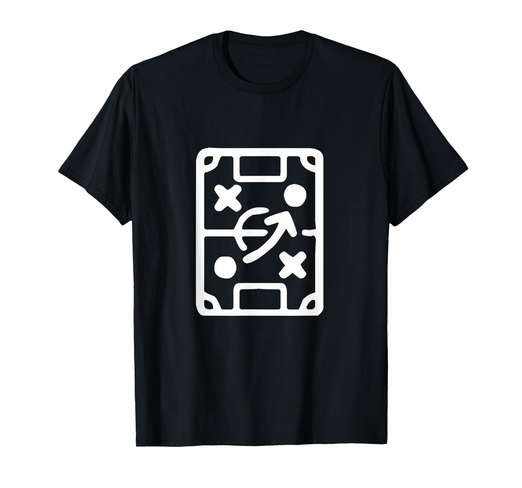 Soccer Coach Play Maker Field Team T-Shirt - Unique Graphic for Adults