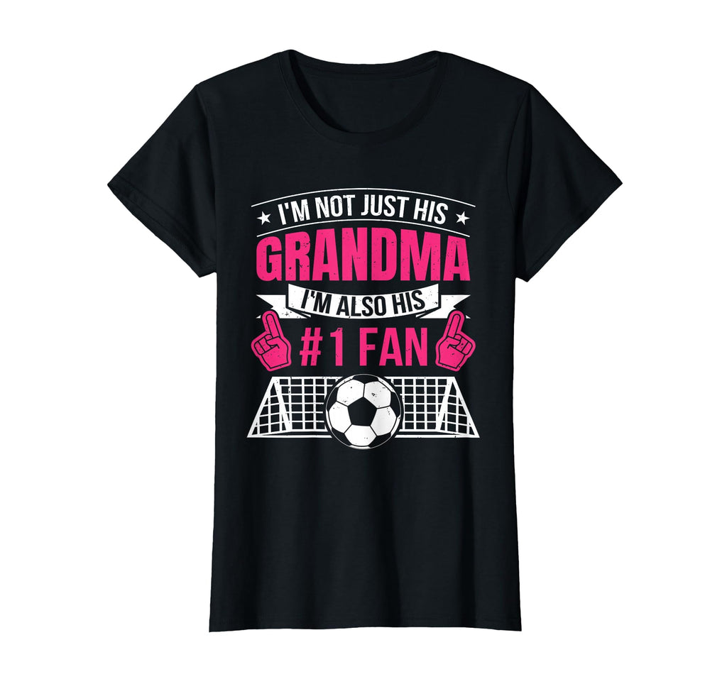 Funny Soccer Not Just His Grandma Im T-Shirt - Minimalist Print for Adults