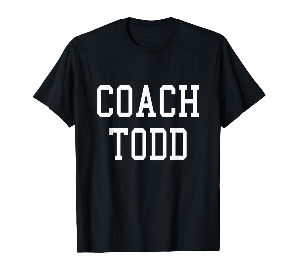Coach Todd Custom Football Soccer T-Shirt - Streetwear Style Men Women