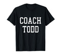 Coach Todd Custom Football Soccer T-Shirt - Streetwear Style Men Women
