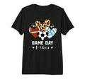 Game Day Vibes Funny Soccer T-Shirt - Custom Art Print for Adults