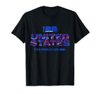 USA Stars and Stripes Soccer T-Shirt | Match Day Shirt