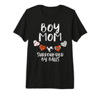 Mom Basketball Baseball Football Soccer T-Shirt - Graphic Print Men Women