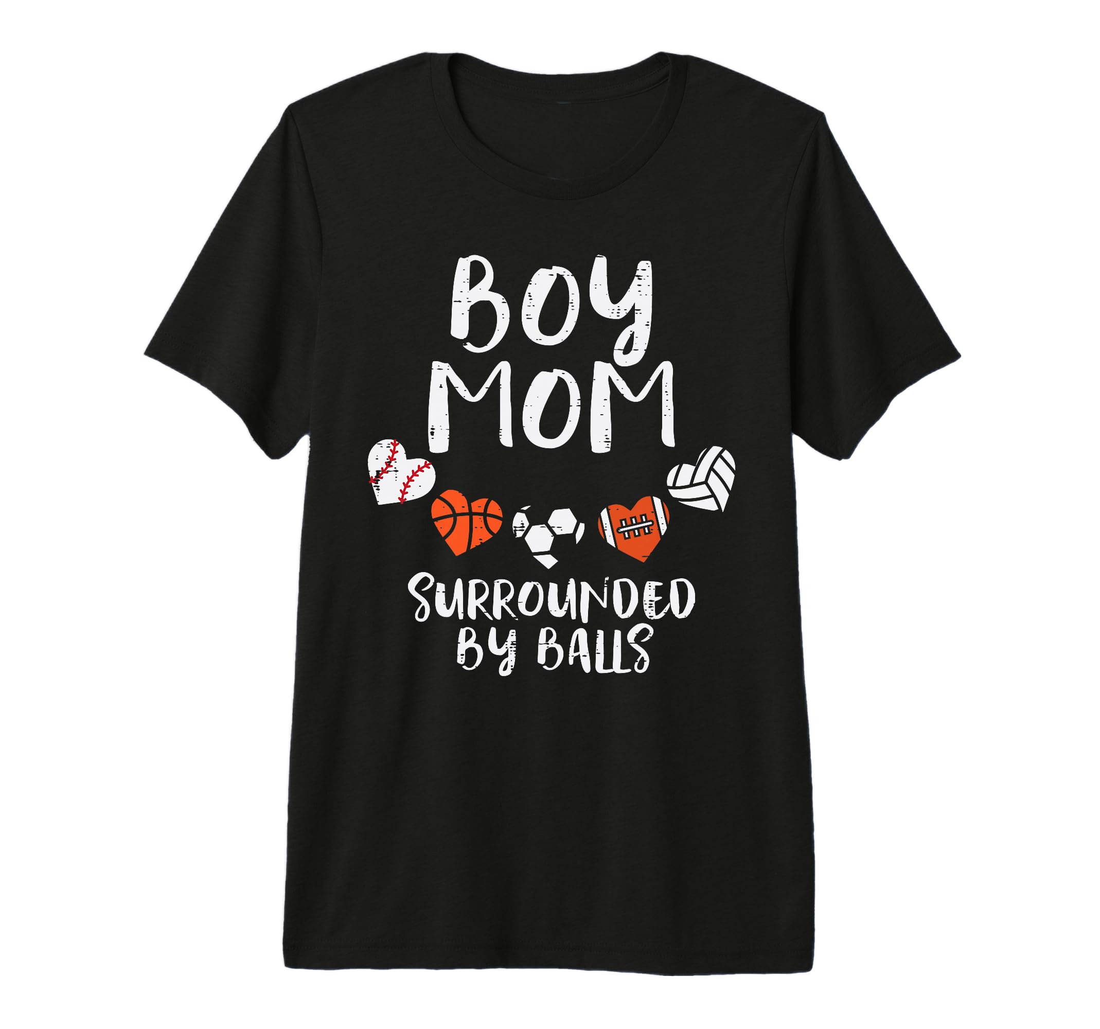 Mom Basketball Baseball Football Soccer T-Shirt - Graphic Print Men Women